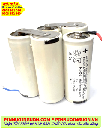 Pin sạc 6v-D7000mAh; Pin sạc NiMh 6v-D7000mAh; Pin sạc công nghiệp 6v-D7000mAh